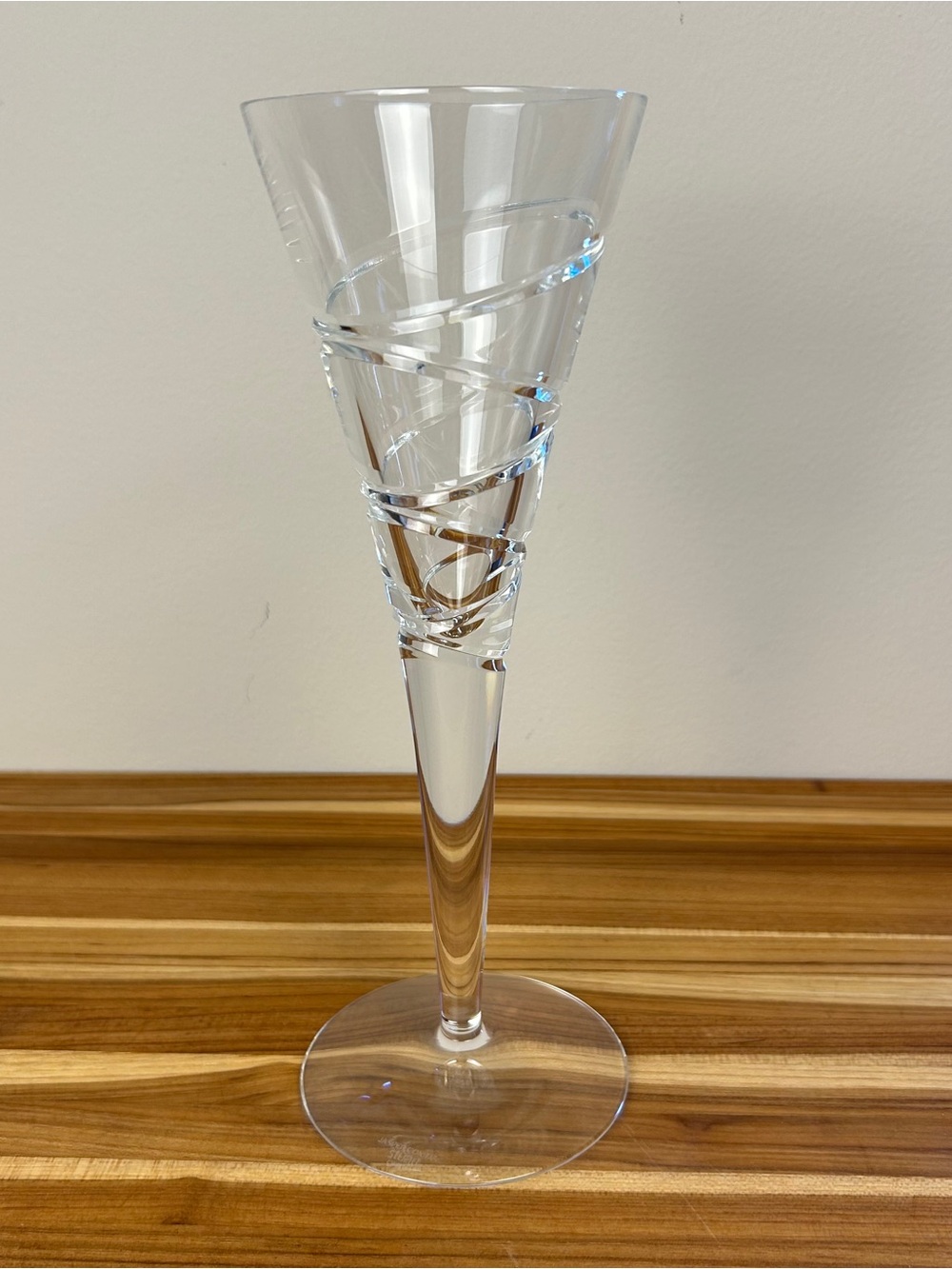 Jasper Conran Aura Crystal Champagne Flute